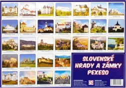 Memoryspel kastelen en burchten van Slowakije