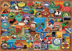 Puzzle Voyageur du monde 1500 pièces