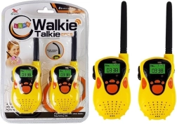 Walkie Talkie Shortwave Radio 100 m Range Yellow for Kids