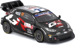 Bburago 1:43 Toyota GR Yaris Rally1 Hybrid – verzamelmodel in geschenkdoos