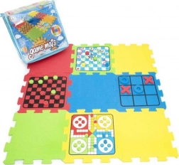 Schuimpuzzel met bordspellen 26,5 × 26,5 cm