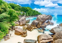 Puzzel La Digue, Seychellen 500 stukjes CASTORLAND