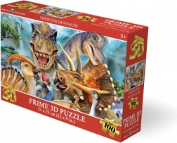 3D Puzzle Dinosaur Selfie 100 Pieces