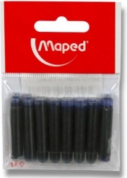 Maped blue ink cartridges 8 pcs