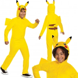 Kinderkostuum Pikachu kigurumi 109–126 cm (4–6 jaar)
