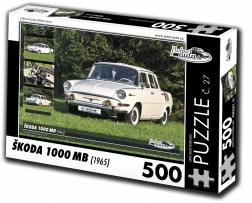 Puzzle RETRO-CARS Škoda 1000 MB (1965) 500 pieces