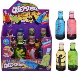 Hagedis in vloeibare slijm