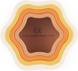 Bieco siliconen stapelbloem Chocolate Bliss