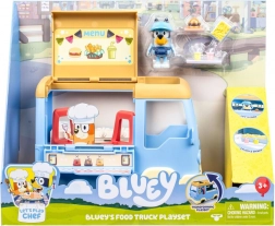 Set figuren bluey food truck