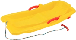 Bobs en plastique avec freins Baby Mix KAROL jaunes