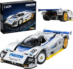 Bouwset CaDA raceauto MAZDA 787B 1:10, 1797 onderdelen, lengte 50 cm