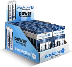 Batterijen AA LR6 everActive Pro Alkaline – verpakking 96 stuks