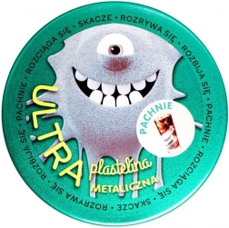 Ultra boetseerklei met colageur – zilver metallic 128 g