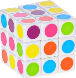 Puzzelkubus 3x3 met stippen mini