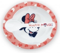 Microwave Dish Set with Bowl and Spoon DISNEY Minnie