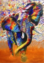 BLUEBIRD Puzzle African Colors 1000 Pieces