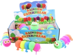 Chenille lumineuse – jouet en caoutchouc clignotant