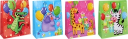 Cadeautas kind M 26 × 32 × 11 cm met dieren