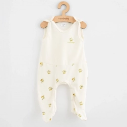 Baby footed overalls from organic cotton New Baby Olives 74 (6–9 months)