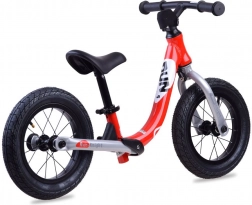 Loopfiets RoyalBaby Run Little Knight 12" met luchtbanden – Rood
