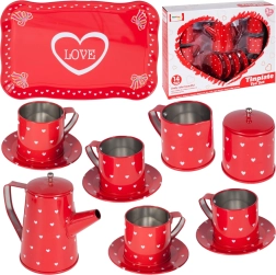 Theeservies Love – blikken set voor kinderen
