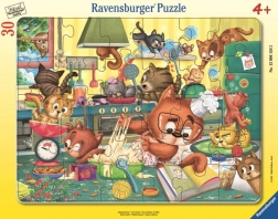 Ravensburger puzzel Kattenchaos 30 stukjes