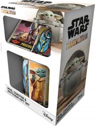 Cadeauset STAR WARS: THE MANDALORIAN – mok, onderzetter en sleutelhanger