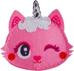Creative Kit – Pink Cat Wallet Felt Robots