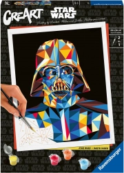 schilderen op nummer creart: star wars darth vader