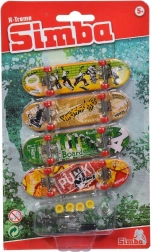 Mini skateboardset X-Treme 4 stuks