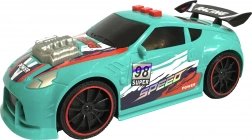 Raceauto met effecten 21 cm