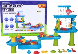 Grote interactieve waterpark tafel Zandvormen Molens