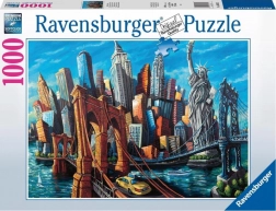 Puzzle Ravensburger Welcome to New York 1000 pièces