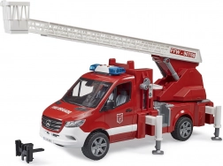 Brandweerwagen Mercedes-Benz Sprinter met ladder voor kinderen