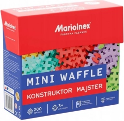 Bouwset MARIOINEX MINI WAFFLE KONSTRUKTOR MAJSTER – 200 stukjes