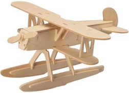 Houten 3D-puzzel Vliegtuig Heinkel