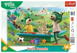 Treflíci-puzzel 15 stukjes voor kinderen