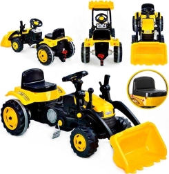 Kindertraptractor met frontlader