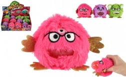 Pluchen antistress monster 8 cm – knijpspeeltje in box