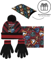 Winter Set Harry Potter – Hat, Neck Warmer and Gloves for Kids