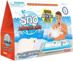 Zimpli Kids ijskoud avontuur Sno Worlds Arctic Pack – zintuiglijke sneeuwset