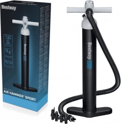 Hogedruk handpomp met manometer BESTWAY