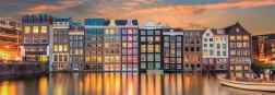 panorama legpuzzel 1000 stukjes – sprankelend amsterdam