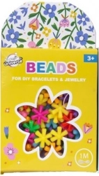 Star Bead Set with 1 m String