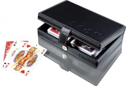 Cartes de luxe dans un coffret en similicuir écologique