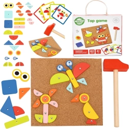 Woopie Green Houten Hamer Slag Speelgoed