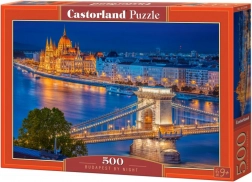 Puzzel 500 stukjes Boedapest bij nacht