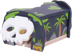 Houten tunnel Grottenschedel