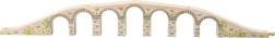 Bigjigs Rail lange houten spoorbrug
