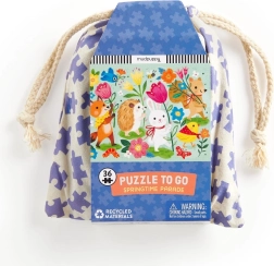 Puzzle Défilé de printemps dans un sachet en tissu par Mudpuppy